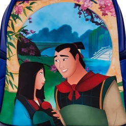 Loungefly Disney Mulan Castle Light Up Mini Backpack Backpacks