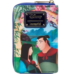 Loungefly Disney Mulan Castle Ziparound Wallet 9 Loungefly Disney Mulan Castle Ziparound Wallet