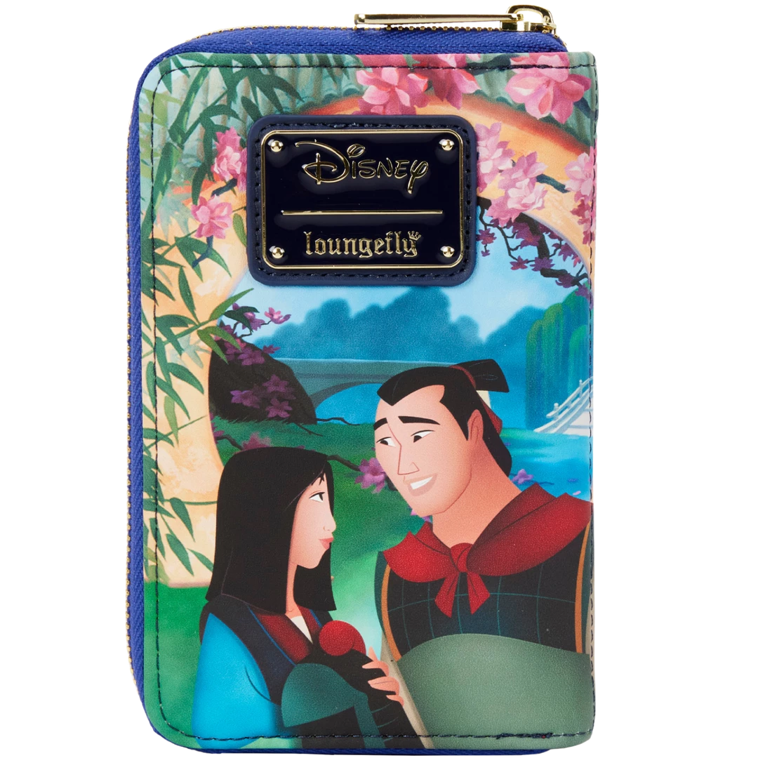 Loungefly Disney Mulan Castle Ziparound Wallet 6 Loungefly Disney Mulan Castle Ziparound Wallet