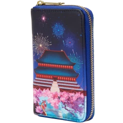 Loungefly Disney Mulan Castle Ziparound Wallet