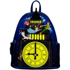 Loungefly Disney Peter Pan Glow Clock Mini Backpack