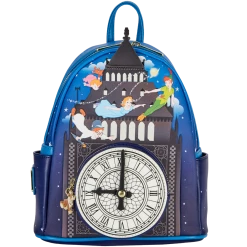 Loungefly Disney Peter Pan Glow Clock Mini Backpack