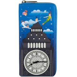 Loungefly Disney Peter Pan Glow Clock Wallet Wallets