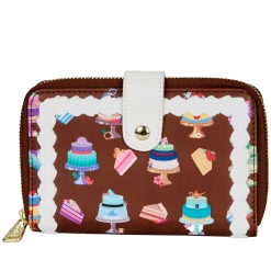 Loungefly Disney Princess Cakes Ziparound Wallet Wallets