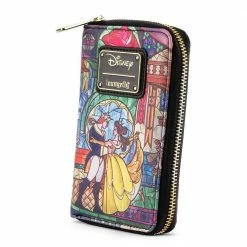 Loungefly Disney Princess Castle Series Belle Ziparound Wallet Wallets