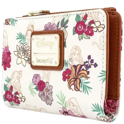 Wallets Loungefly Disney Princesses Floral Faux Leather Wallet