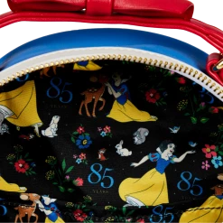 Backpacks Loungefly Disney Snow White Cosplay Bow Handle Mini Backpack 17 Backpacks Loungefly Disney Snow White Cosplay Bow Handle Mini Backpack