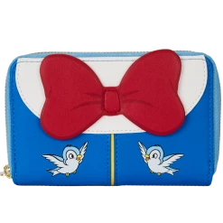 Loungefly Disney Snow White Cosplay Bow Ziparound Wallet Wallets