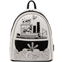 Loungefly Disney Steamboat Willie Music Cruise Mini Backpack