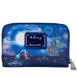 Loungefly Disney The Little Mermaid Ariel Fireworks Ziparound Wallet