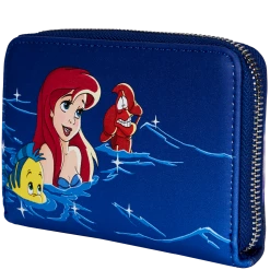 Loungefly Disney The Little Mermaid Ariel Fireworks Ziparound Wallet
