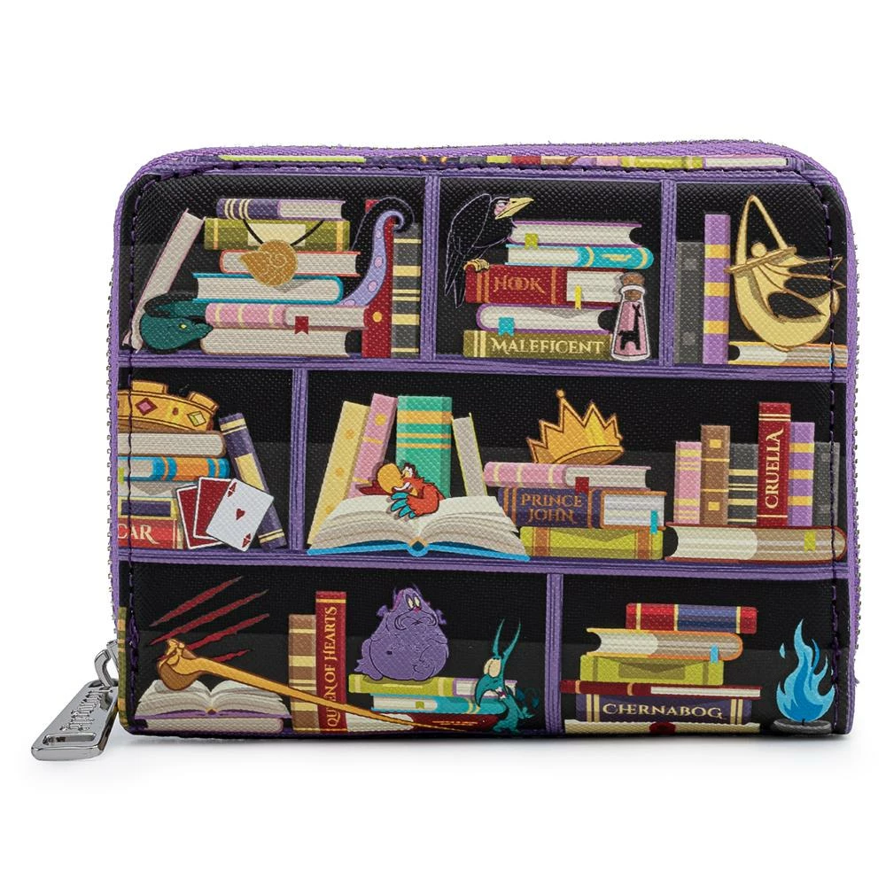 Loungefly Disney Villains Books Ziparound Wallet Wallets 6 Loungefly Disney Villains Books Ziparound Wallet Wallets