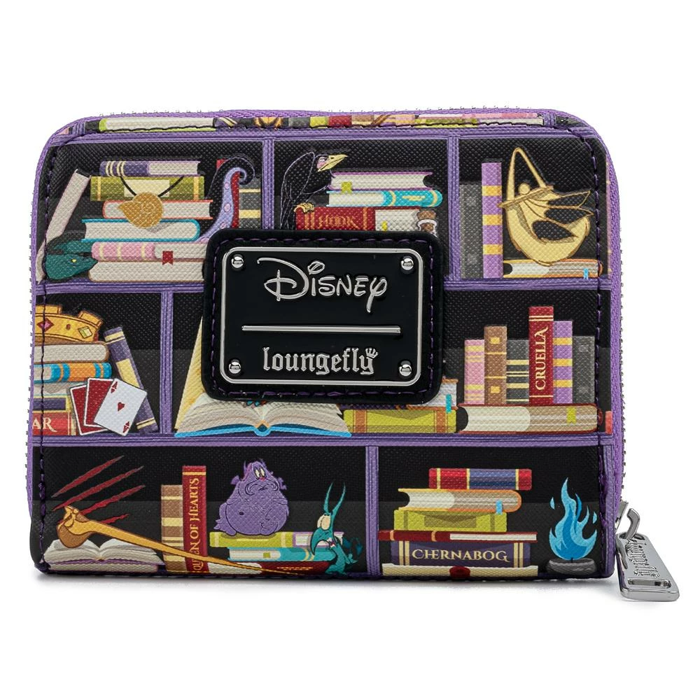 Loungefly Disney Villains Books Ziparound Wallet Wallets 3 Loungefly Disney Villains Books Ziparound Wallet Wallets