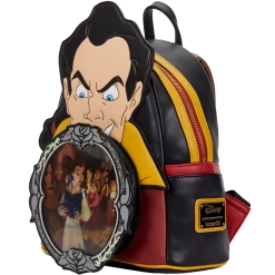 Loungefly Disney Villains Scene Beauty And The Beast Gaston Mini Backpack