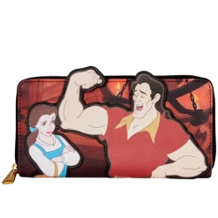 Wallets Loungefly Disney Villains Scene Gaston Ziparound Wallet