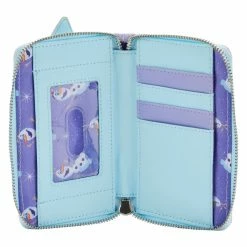 Loungefly Disney Frozen Princess Castle Zip Around Wallet Wallets
