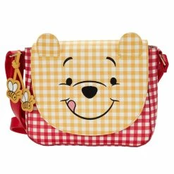 Loungefly Disney Winnie The Pooh Gingham Crossbody Bag Totes & Bags