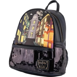 Loungefly Harry Potter Diagon Alley Sequin Mini Backpack Backpacks 10 Loungefly Harry Potter Diagon Alley Sequin Mini Backpack Backpacks