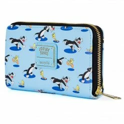 Wallets Loungefly Looney Tunes Tweety & Sylvester All-over-print Ziparound Wallet