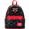 Loungefly NBA Chicago Bulls Debossed Logo Mini Backpack