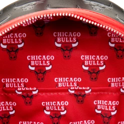 Loungefly NBA Chicago Bulls Debossed Logo Mini Backpack