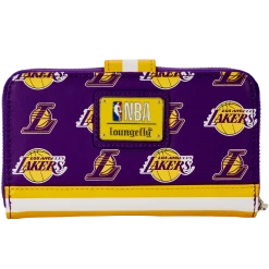 Loungefly NBA LA Lakers Logo Snap Wallet