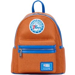Loungefly NBA Philly 76ers Basketball Mini Backpack Backpacks