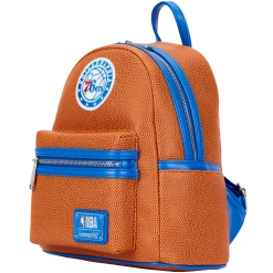 Loungefly NBA Philly 76ers Basketball Mini Backpack Backpacks