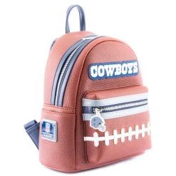 Circle Of Hope Boutique Backpacks Loungefly NFL Dallas Cowboys Pigskin Logo Mini Backpack