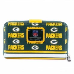 Loungefly NFL Greenbay Packers Logo All-over-print Bifold Wallet Wallets