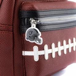 Loungefly Loungelfy NFL Las Vegas Raiders Pigskin Logo Mini Backpack Backpacks