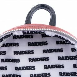 Loungefly Loungelfy NFL Las Vegas Raiders Pigskin Logo Mini Backpack Backpacks