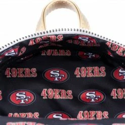 Loungefly San Francisco 49ers All-over-print Logo Mini Backpack Backpacks