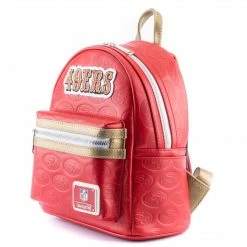 Loungefly San Francisco 49ers All-over-print Logo Mini Backpack Backpacks