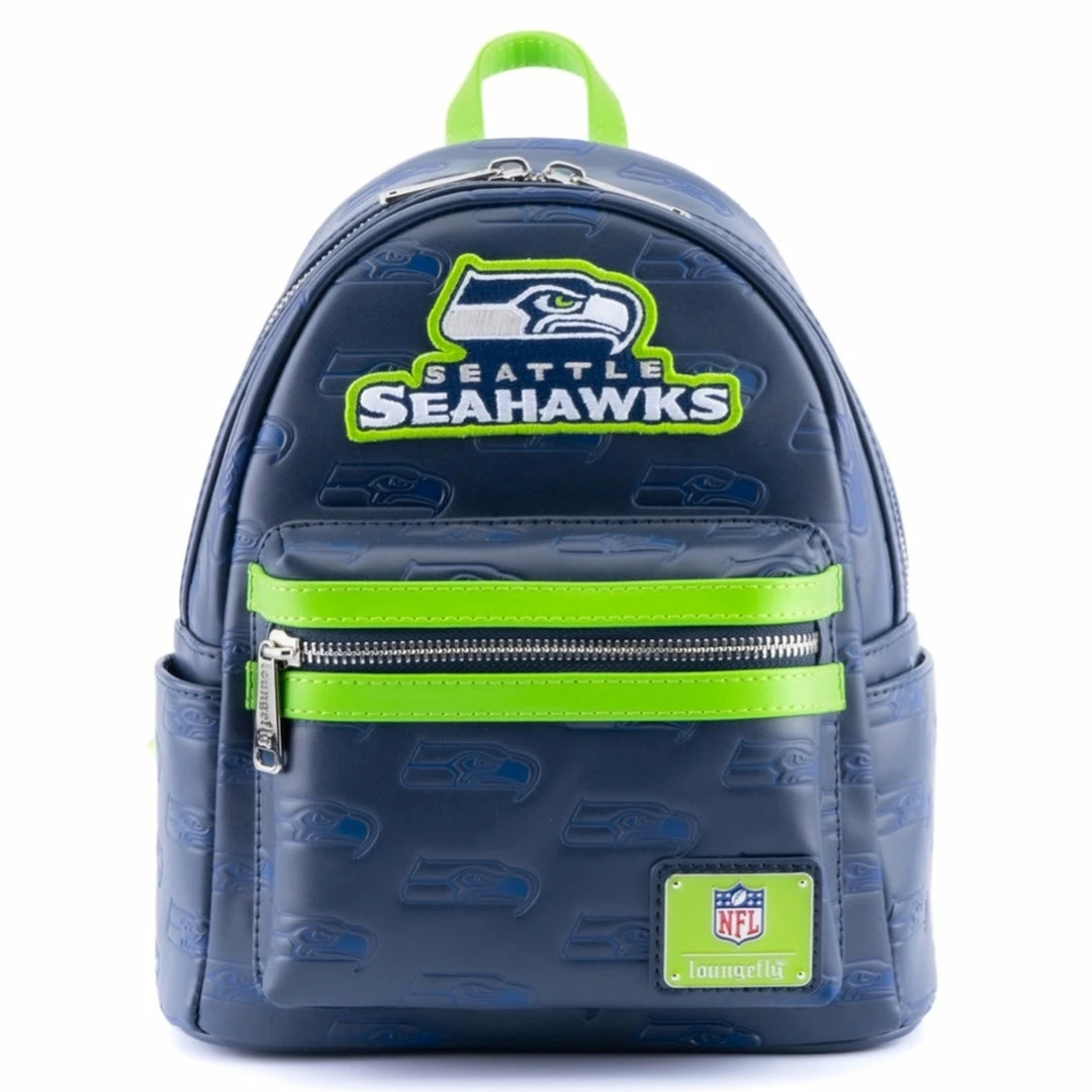 Circle Of Hope Boutique Backpacks Loungefly NFL Seahawks Logo All-Over-Print Mini Backpack 3 Circle Of Hope Boutique Backpacks Loungefly NFL Seahawks Logo All-Over-Print Mini Backpack
