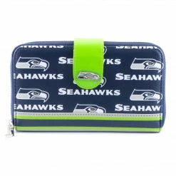 Loungefly NFL Seattle Seahawks Logo AOP Wallet