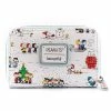 Loungefly Peanuts Happy Holidays All-Over-Print Ziparound Wallet Wallets