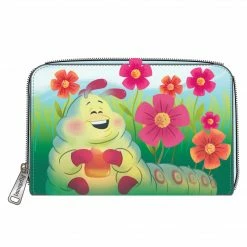 Loungefly Pixar A Bugs Life Earth Day Ziparound Wallet