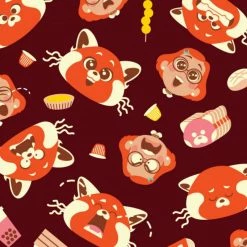 Wallets Loungefly Pixar Turning Red Cosplay Wallet