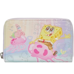 Loungefly Spongebob Pastel Jellyfishing Ziparound Wallet