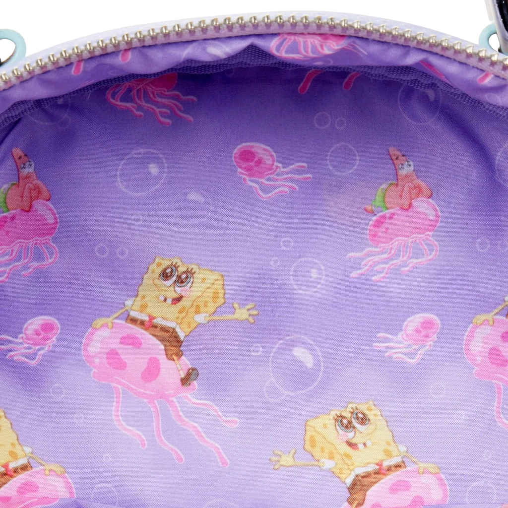 Backpacks Loungefly Spongebob Pastel Jellyfishing Mini Backpack 7 Backpacks Loungefly Spongebob Pastel Jellyfishing Mini Backpack
