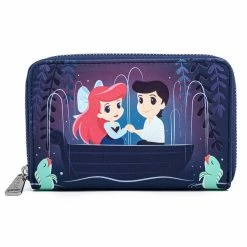 Circle Of Hope Boutique Wallets Loungefly Disney The Little Mermaid Gondola Scene Ziparound Wallet