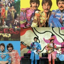 Totes & Bags Loungefly The Beatles Sgt Pepper's Convertible Backpack