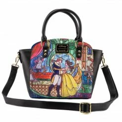 Totes & Bags Loungefly Disney Princess Castle Series Belle Crossbody