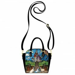 Totes & Bags Loungefly Disney Princess Castle Series Belle Crossbody
