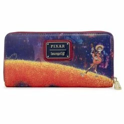 Wallets Loungefly Pixar Coco Marigold Bridge Ziparound Wallet