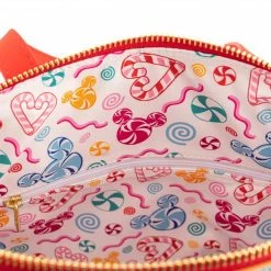 Loungefly Disney Seasonal Gingerbread AOP Crossbody Totes & Bags