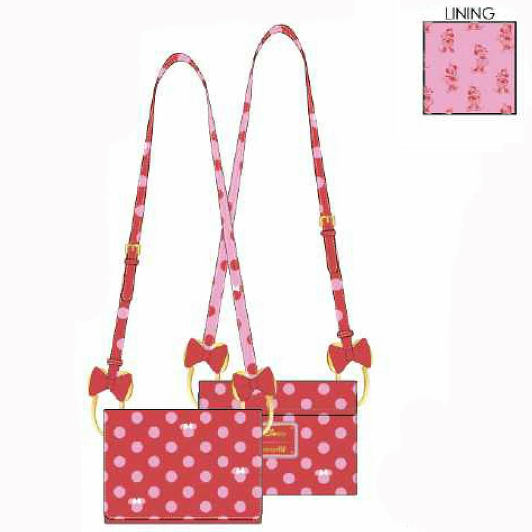 Circle Of Hope Boutique Loungefly Disney Minnie Mouse Pink Polka Dot Bow Strap Crossbody Totes & Bags 4 Circle Of Hope Boutique Loungefly Disney Minnie Mouse Pink Polka Dot Bow Strap Crossbody Totes & Bags