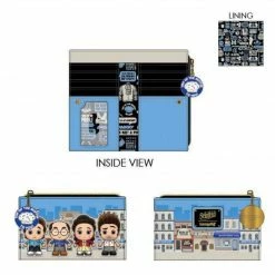 Loungefly Seinfeld Chibi City Flap Wallet