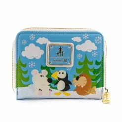 Wallets Loungefly Elf Buddy And Friends Ziparound Wallet